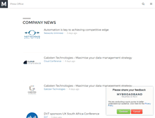 Tablet Screenshot of companies.mybroadband.co.za