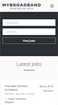 Mobile Screenshot of jobs.mybroadband.co.za